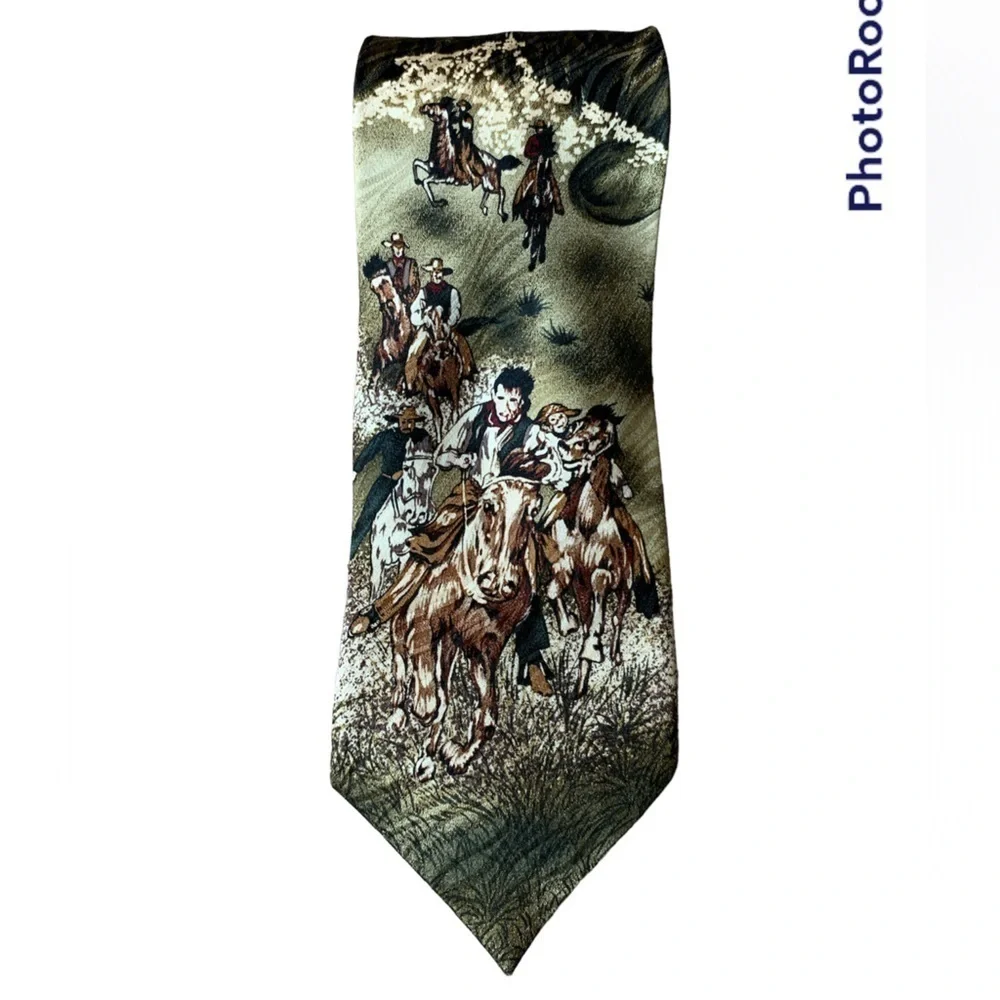 Frontier Neckties | Frontier Neckties by Como House Horse Western Tie